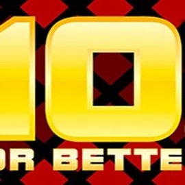 10s or Better slot logo by 1x2gaming at Bonuskong Casino