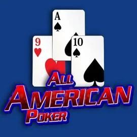 All American Poker slot visual from RTG (Reel Time Gaming) available on bonusskong.de