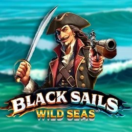 Black Sails Wild Seas online game logo by Infinity Dragon Studios on bonusskong.de