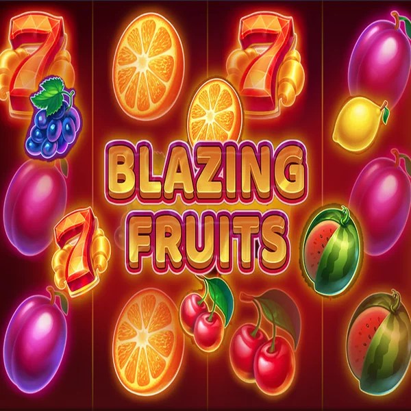 Official Slots logo: Blazing Fruits by Inbet Games at Bonuskong Casino