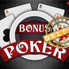 Official Table Games logo: Bonus Poker Deluxe - 3 Hands by RTG (Reel Time Gaming) at Bonuskong Casino