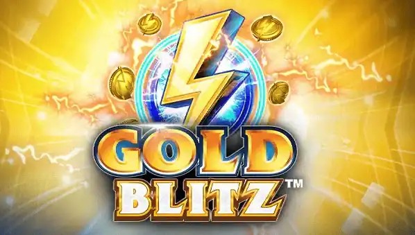Gold Blitz logo by Fortune Factory Studios at Bonuskong Casino
