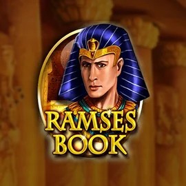 Slots logo of Ramses Book Deluxe from Gamomat at Bonuskong Casino